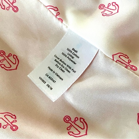 Classic Talbots Deep Coral Blzaer Size 10 EUC - Picture 12 of 13